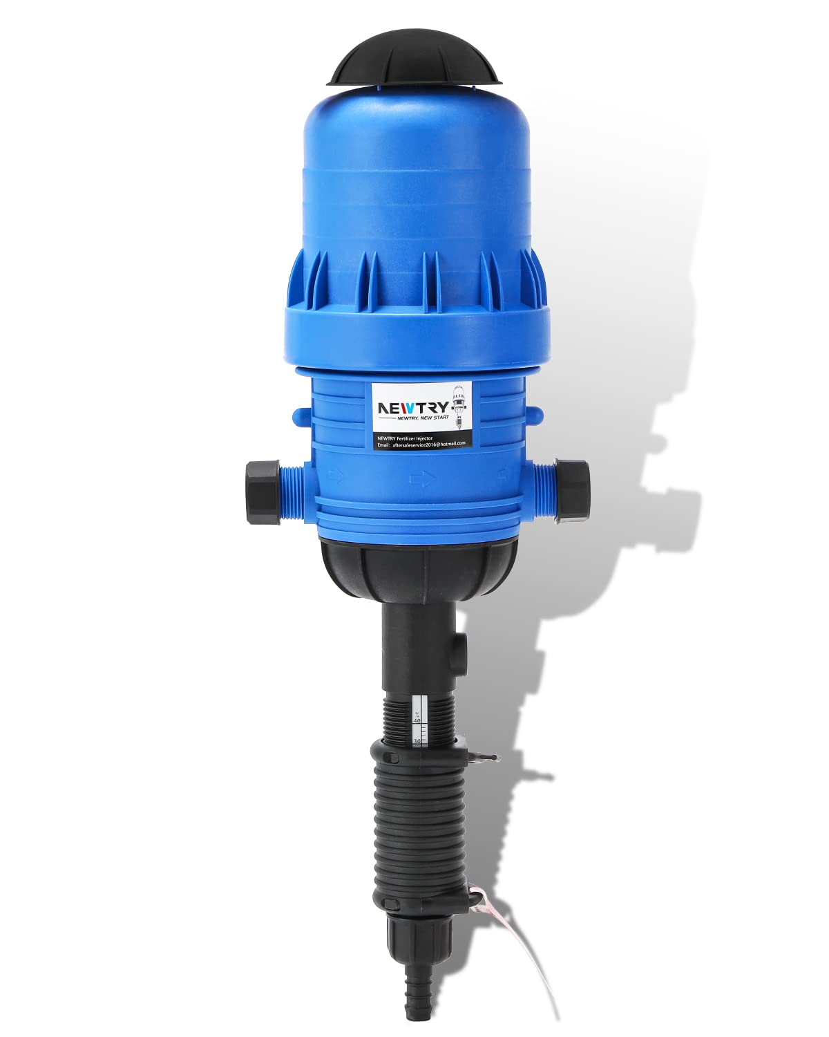 NEWTRY 0.4%~4% Adjustable Fertilizer Injector + 10pcs Replacements Springs