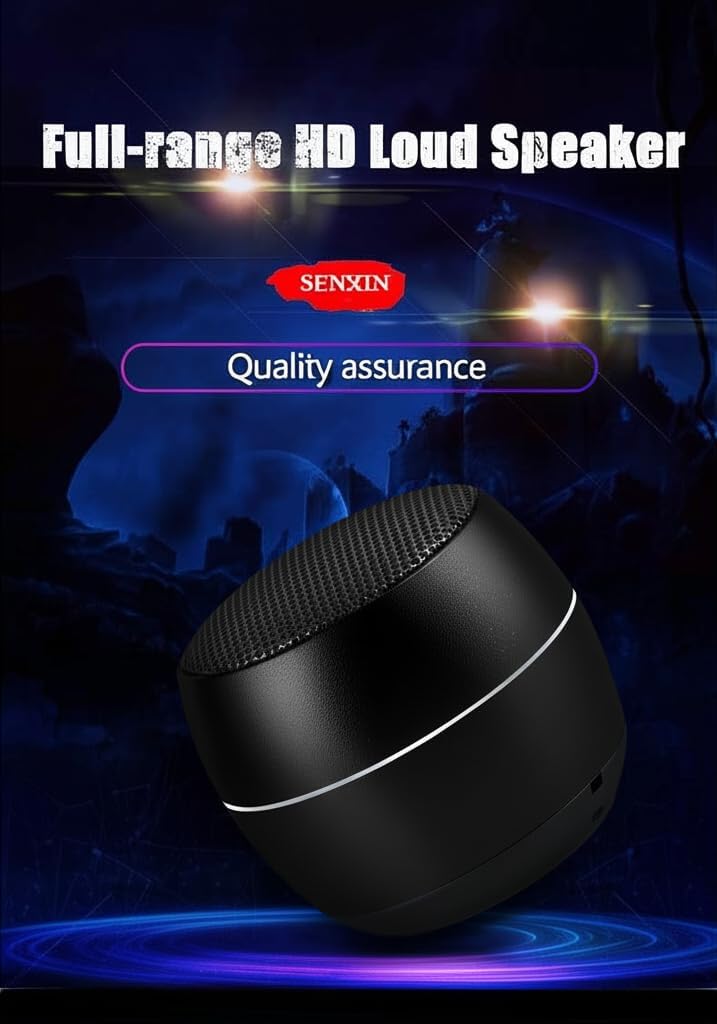 SENXIN S3 4.2 Enhanced Stereo Edition Portable Bluetooth Speaker with Volume Booster AMP, Custom Bass Radiator