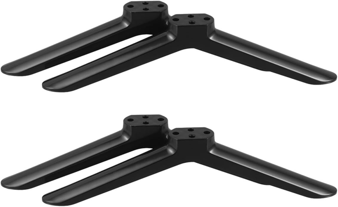 Mikinona 2 40-inch Pairs Tv Stand Legs with Screws for Flat Screen Tvs Tabletop Television Base Replacement Parts