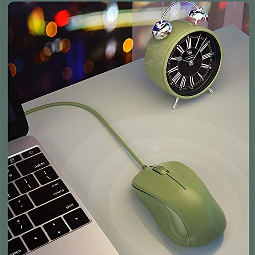 CORN 1200DPI, USB Silent Wired Computer Mouse with Easy Click for Office and Home, Premium and Portable, Compatible