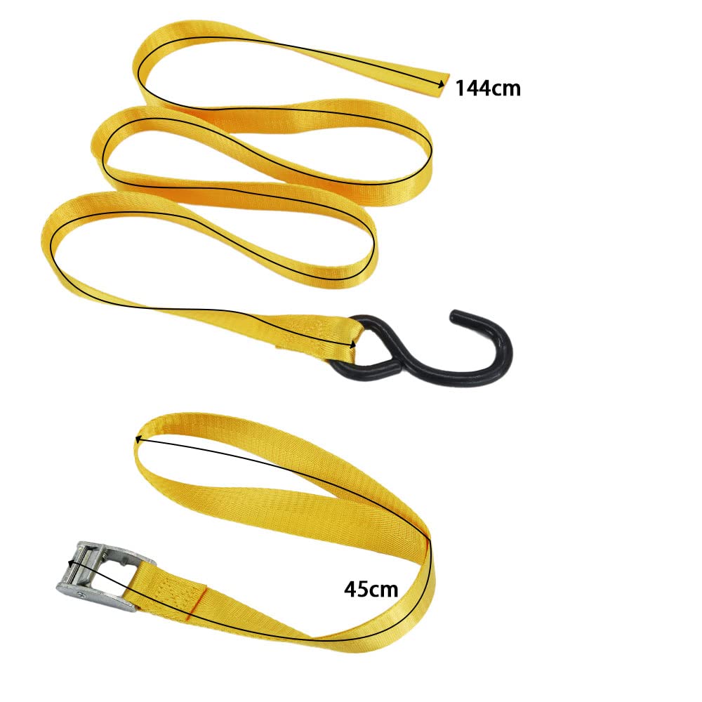 scottchen PRO Replacement Ramp Safety Strap for ATV Loading 2pack