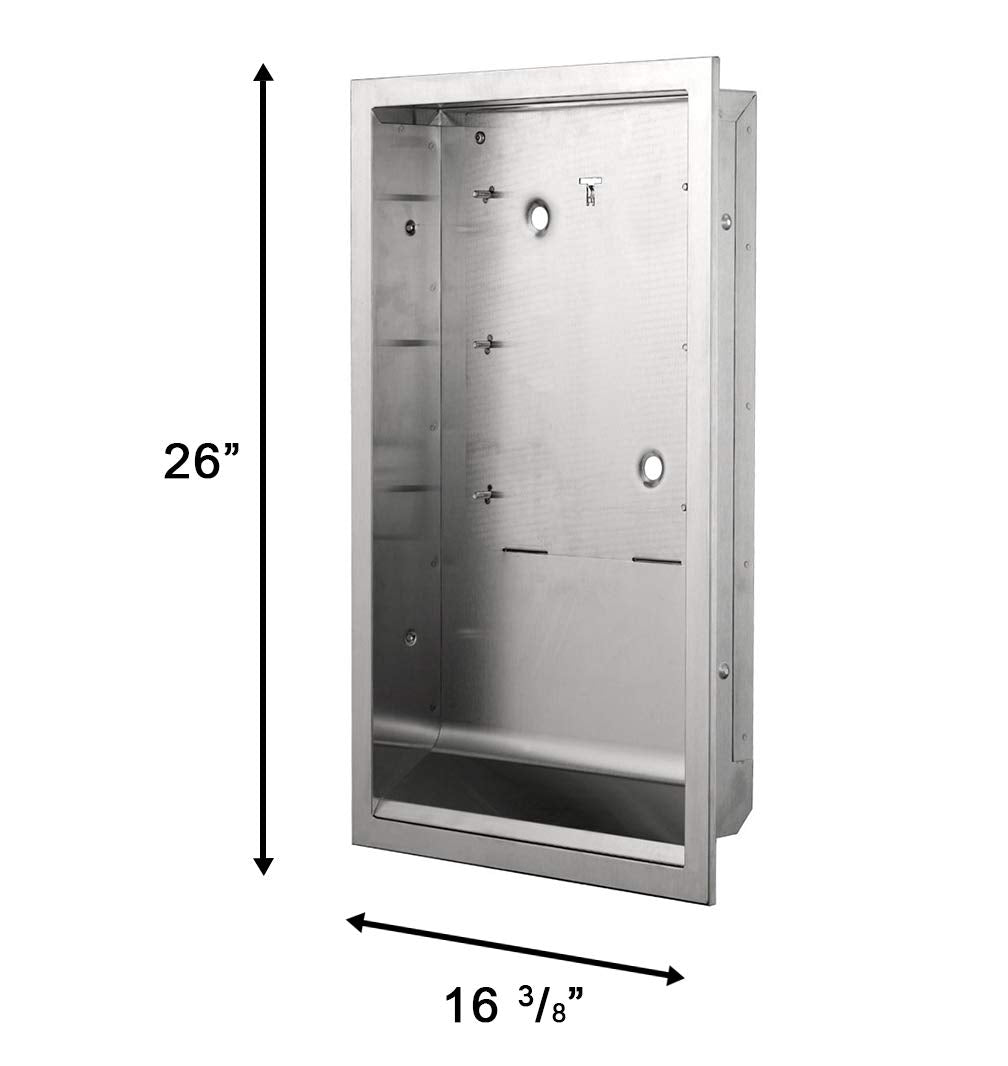 XLERATOR Recess Kit for Excel Dryer Hand Dryers, 40502 XLERATOR Recess Kit