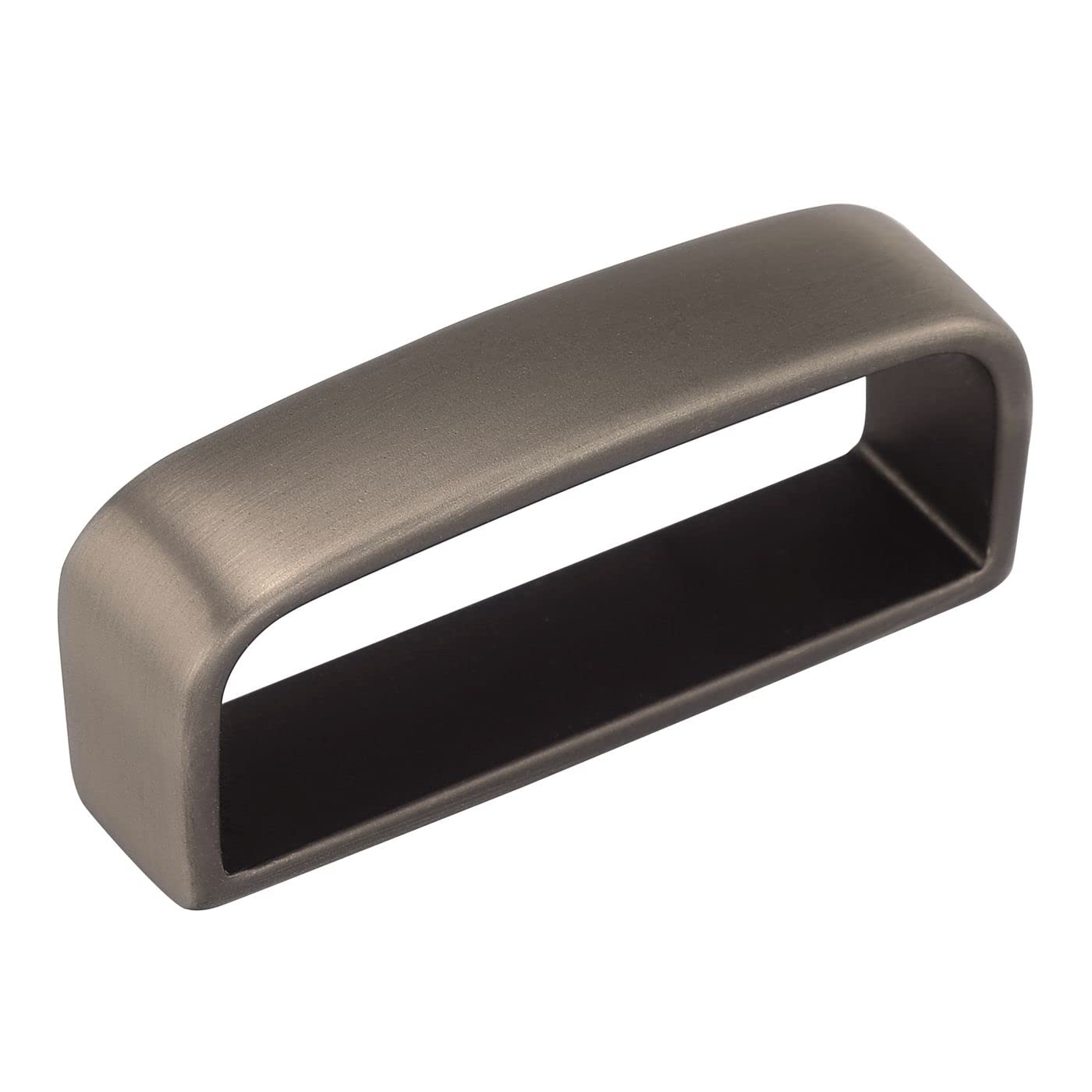DJCAIZYY Belt Loop Keeper 1 1/2" (38mm-40mm) Grey Brushed Belt Loop Men's Belt Buckle Accessories