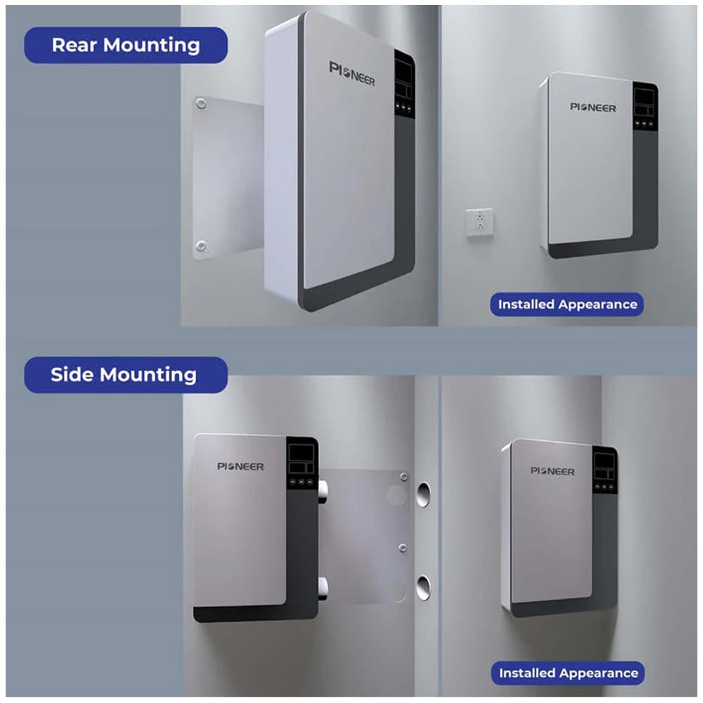Pioneer ECOasis 150 Ductless Wall-Mounted Single-Room Wi-Fi Energy Recovery Ventilator