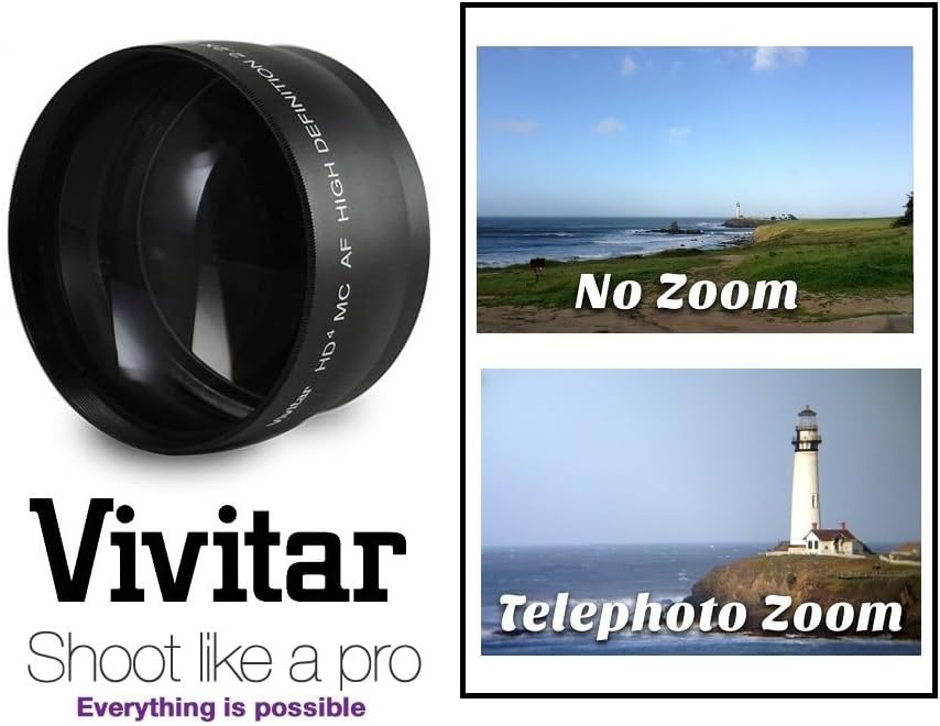Generic 2.2X NX2000 NX300 NX1100 NX1000 20-50mm) (40.5mm HD Telephoto Lens for Samsung (for Compatible)