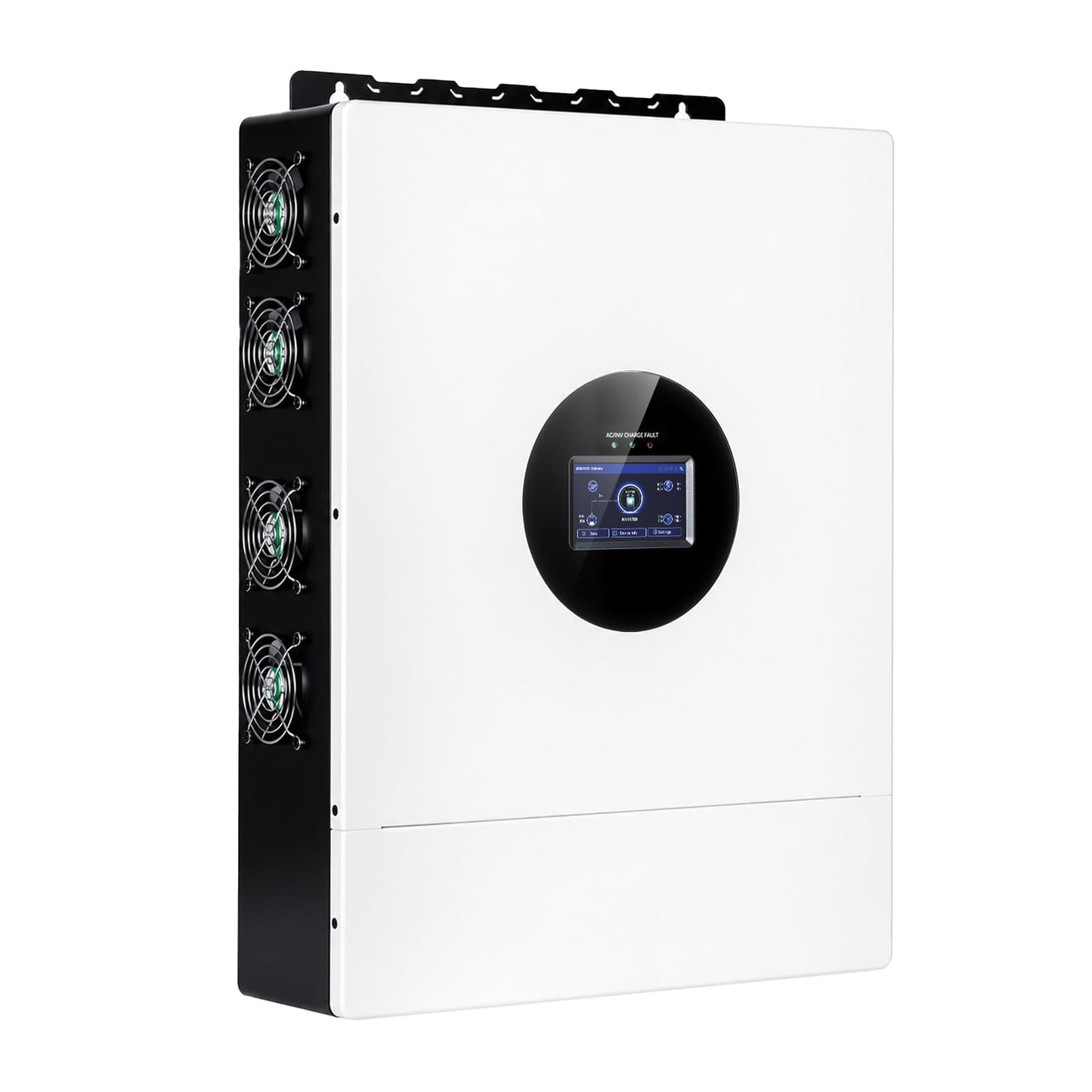 AuraSolar 12000W Hybrid Solar Inverter 48V DC to 120V/240V AC Split Phase, Pure Sine Wave Inverter Built-in 2 MPPT 200A Charge Controller, Power Converter for Home Backup Off Grid Solar System