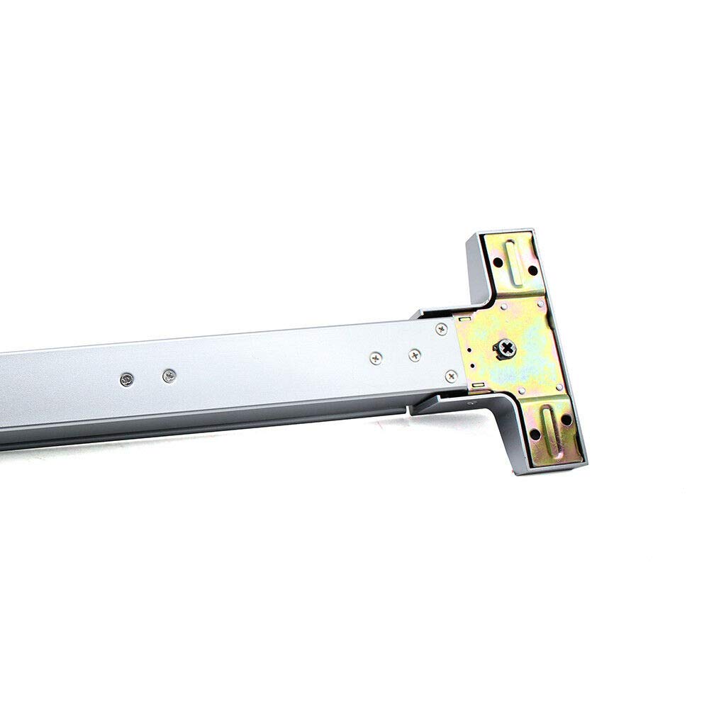 LOYALHEARTDY Door Push Bar Exit Panic Device, 30“-36” Heavy Duty Door Push Bar Stainless Steel Panic Bar Exit Device Commercial Emergency Exit Bar