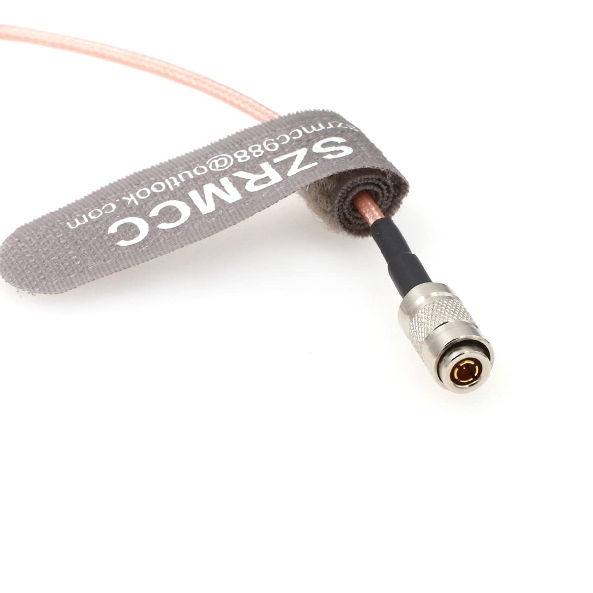 SZRMCC DIN1.0/2.3 RG179 75ohm 4K (1m/3.2ft) Male to BNC Female HD SDI Coaxial Cable for Video Camera Monitor Recorders