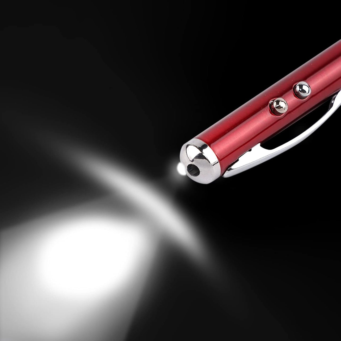 AIYIBEN (2 Metal Multi-Function Pen, Touch Screen Stylus, Flashlight with White Light, Creative Christmas and Birthday