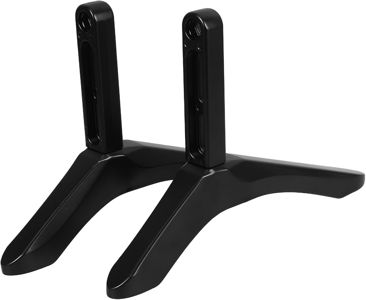 Uonlytech Tabletop TV Base Replacement TV Stand Bracket with Screws Universal Desktop Mount Support for Home and Office