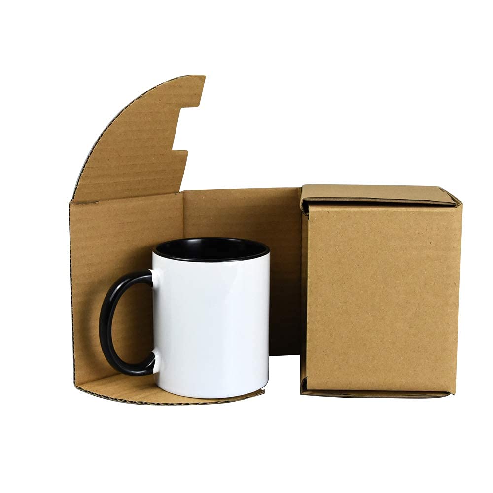 ARTONUSA 11oz Sublimation Blank Coffee Mugs,Set of 24