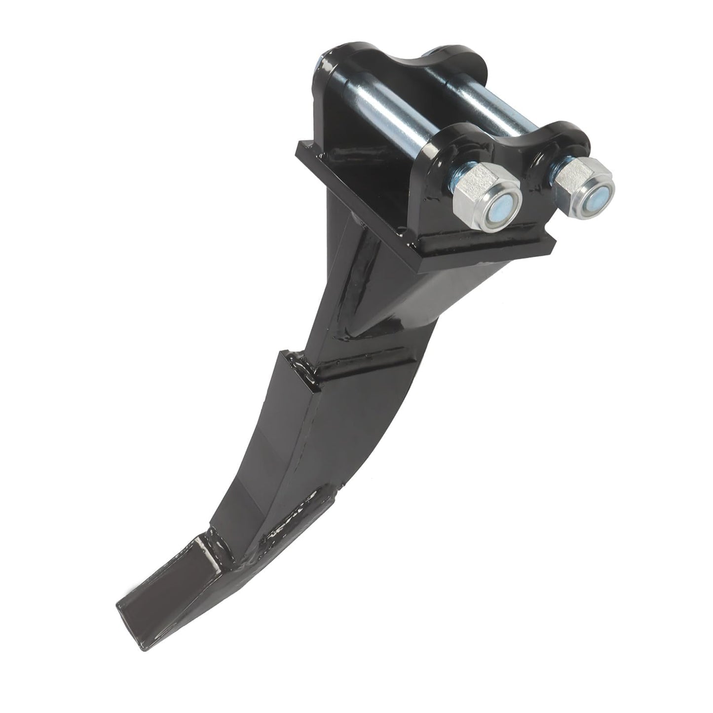 Agrovolcyn Mini Excavator Ripper with Pins Compatible with 1-1.5 Ton Small Excavator 3.54in Span 0.98 Aperture Inches Single Hook Backhoe