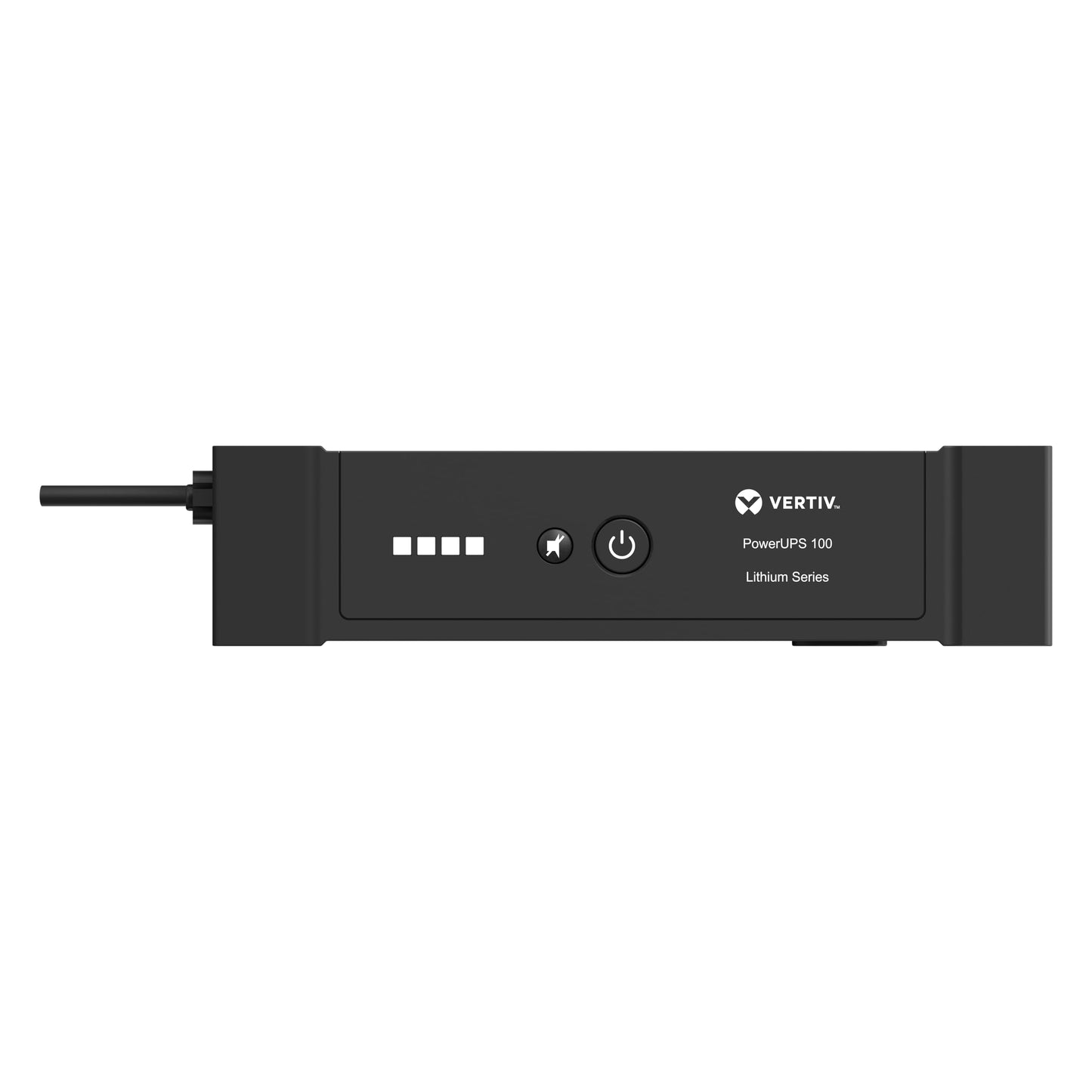 Vertiv Liebert PowerUPS 100 Lithium Ion UPS, PUL-350LVT, 350VA/210W 120V Standby Power, 4 Outlets, Battery Backup with Surge Protection, Energy Star Certified, 5 Year Warranty, Wall Mountable
