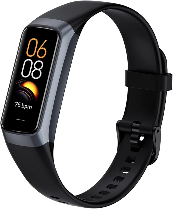 Fitness Tracker,Step Tracker,Activity Trackers with 24/7 Heart Rate,Blood Oxygen Blood Pressure Sleep Monitor,5 ATM Waterproof,Step Calorie Counter Pedometer Health Smart Watch for Women Men