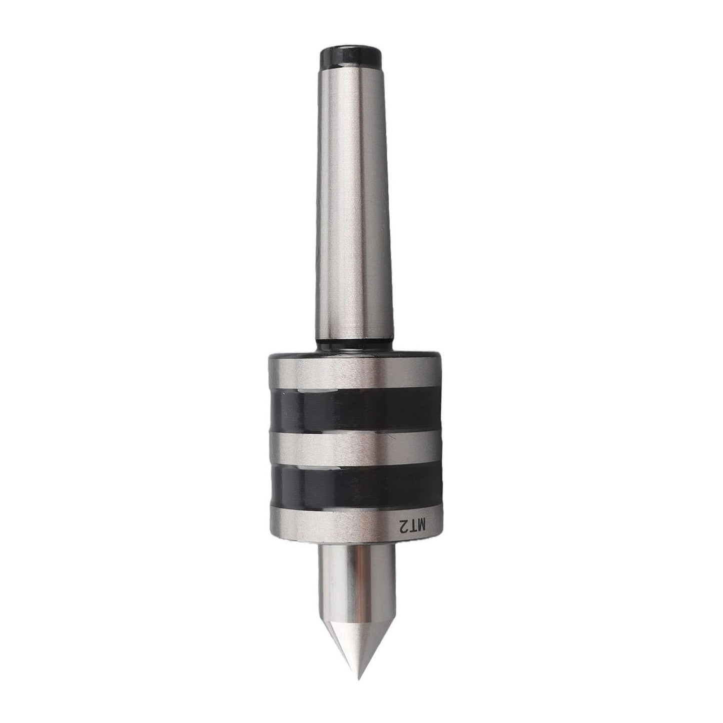 AUNMAS MT2 Live Revolving Center, High Medium Turning Tools Parts for Lathe Tailstock Machine High Speed Turning, 0.01 Accuracy