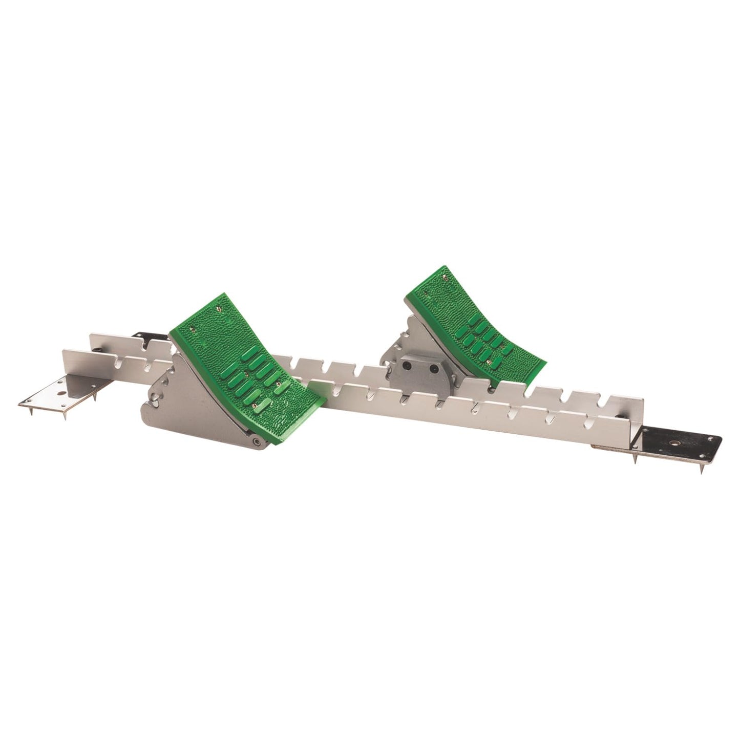 Champion Sports Olympic Style Starting Block Green, Standard Adjusts To 4 Angles