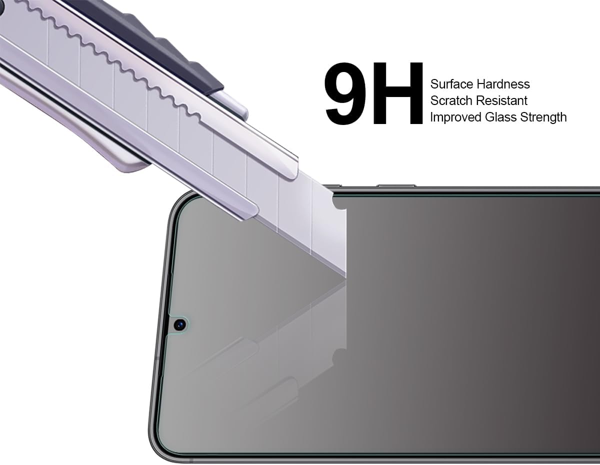 (3 Pack) S24+ S24 Supershieldz Designed for Samsung Galaxy / Plus Tempered Glass Screen Protector, Anti Scratch, Bubble