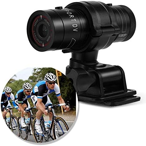 Zerone 1080P 720P IPX-4 Sport Action DV Camera, Mini Portable Full HD Audio Camera with Mic, Waterproof Bike Car Cam