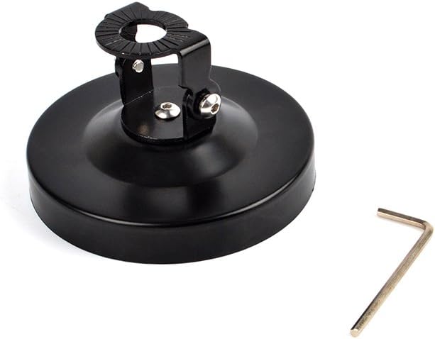 YNIBST 4Inch Angle Adjustable Magnetic Antenna Mount Base Suitable for Mobile Antenna CB/HF/VHF/UHF Antenna
