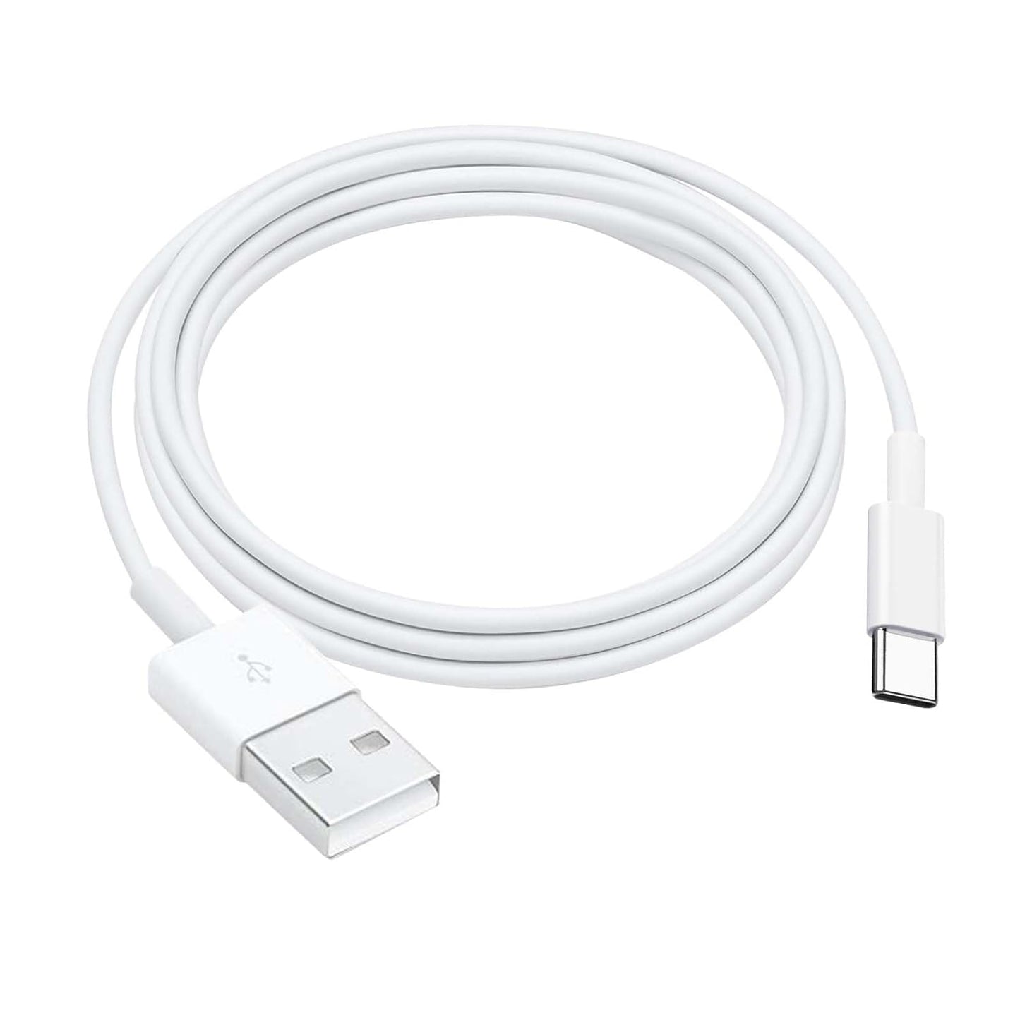 Generic 3FT (1 Pack, 1, Pack) USB-A to USB-C Cable Charging & Data Sync, Universal Compatibility White