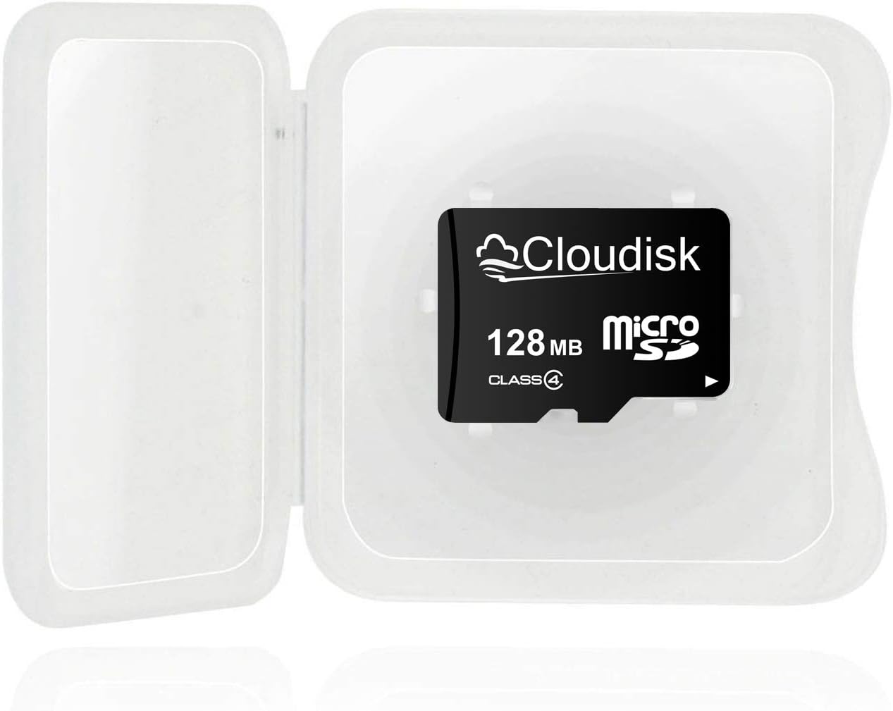 Cloudisk Pack 10 128MB 128GB) C4 (128MB=0.128GB) of Micro SD Card Small Capacity (Not Memory Card with Adapter, Card