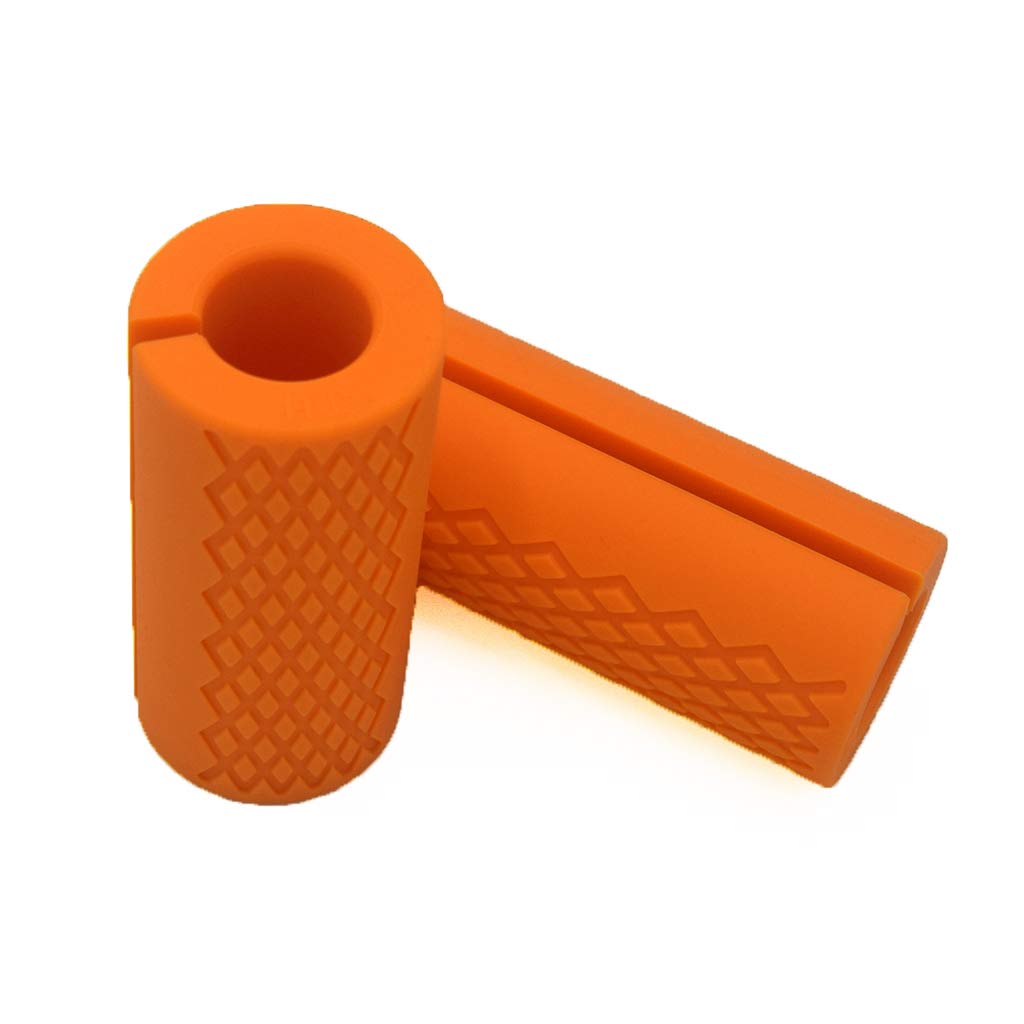 yuhqc Weight Bar Grips Fit Standard Barbell, Dumbell Handles, Thick Bar Training Adapter for Weightlifting & Cable Attachments Fitness Training Rope Grips for Body Arm Forearm Builder Strength