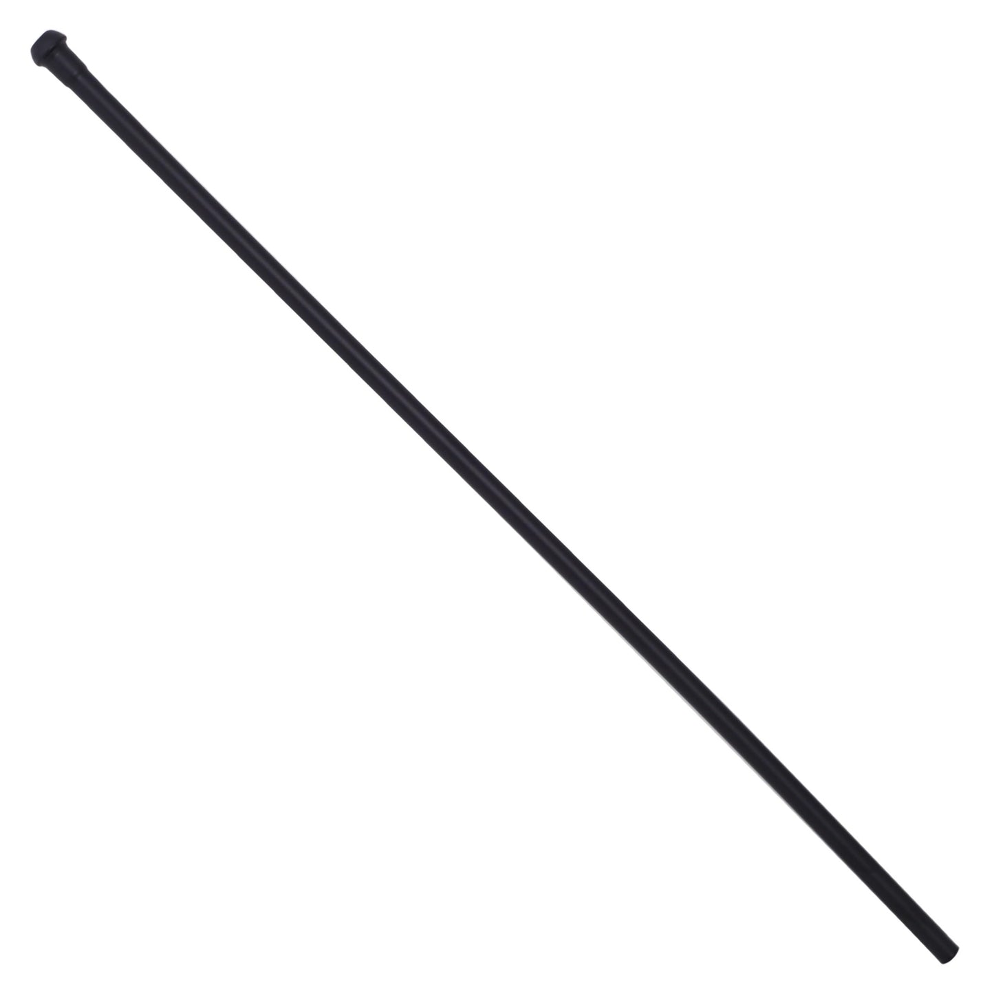 Westbrass A105KBN-62 5/8" x 3/8" OD x 20" Bullnose Riser Supply Line Kit with Round Handle Angle Supply Shut Off Valve for Faucet, Matte Black