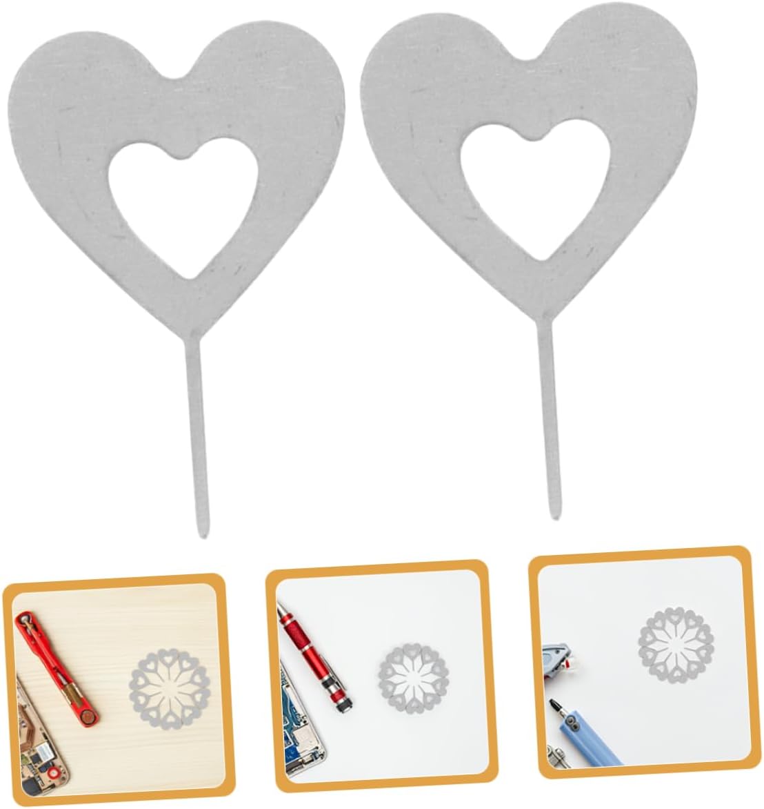 200pcs ARTIBETTER Phone Sim Card Removal Tool Heart Shape Eject Pins Travel-Friendly for Smartphones