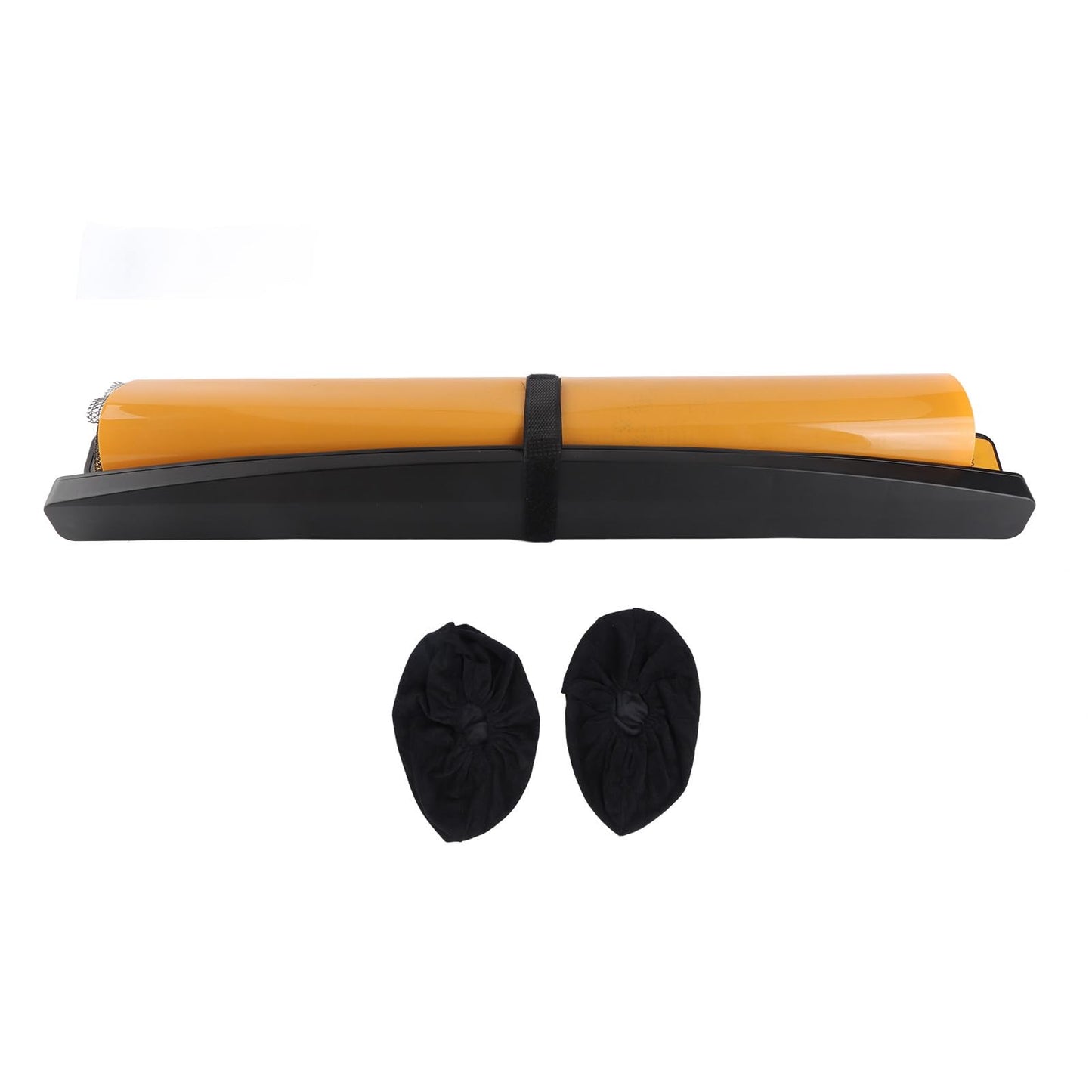 ZAICOLER Exercise Slide Board, 2 Meter Multifunctional Sliding Board for Workout Training with PE PP EVA Material, for Indoor Outdoor Fitness Strength Balance Speed Training Orange