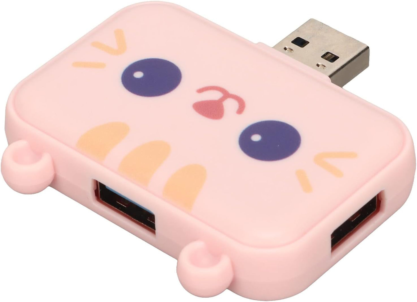 Sanpyl 3 1 USB3.0 USB2.0X 2 5Gbps in Cute USB Hub, USB A to and Adapter, Multiport USB Docking Station, USB Data