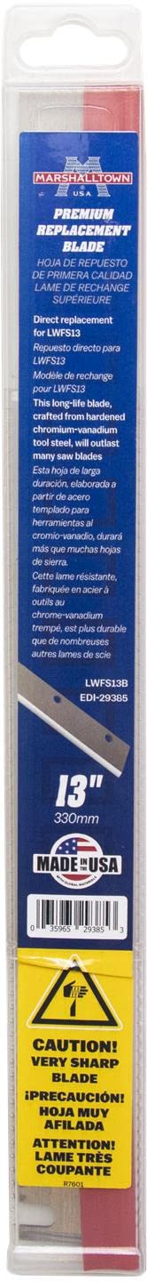 MARSHALLTOWN LWFS13 with replacement blade