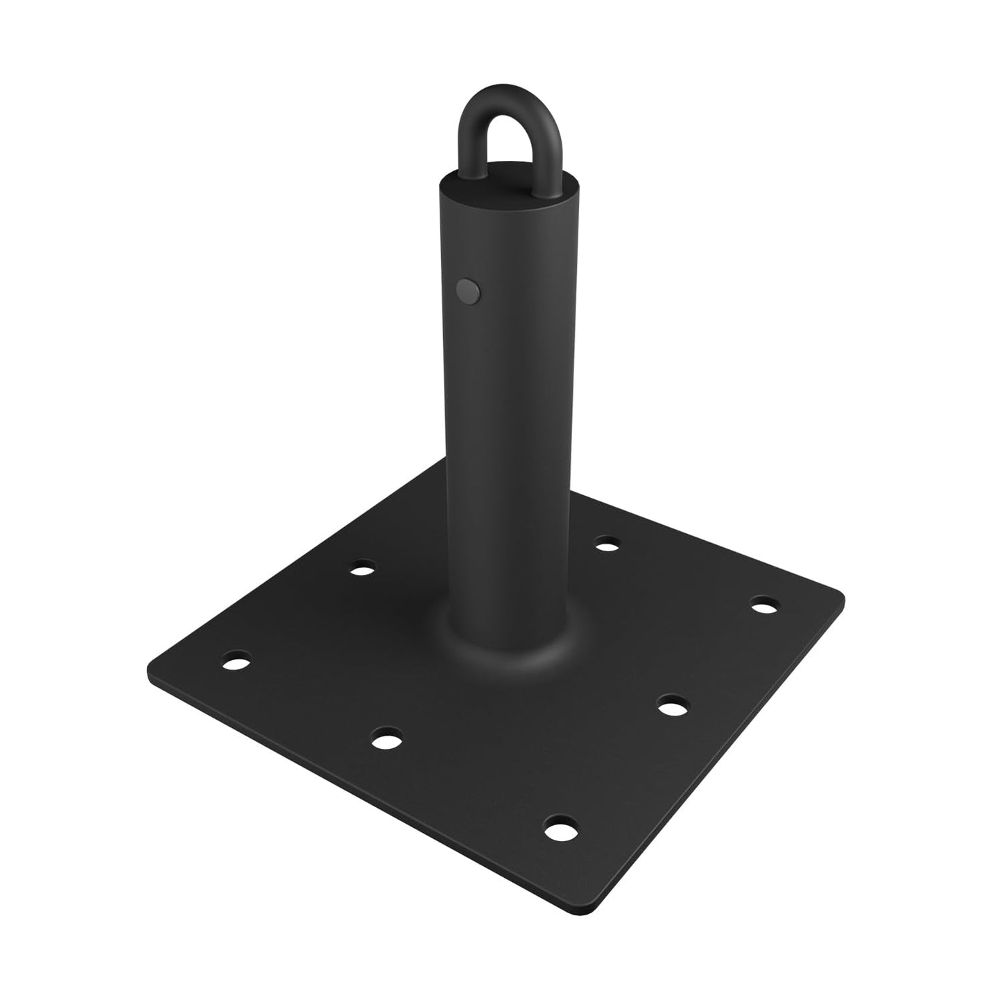 12" Tall Steel Post Anchor for high-Altitude and Suspended Operations, Roof Anchors for Fall Protection, 5000 lbs Load Capacity, with Anti-Corrosion Finish for Concret