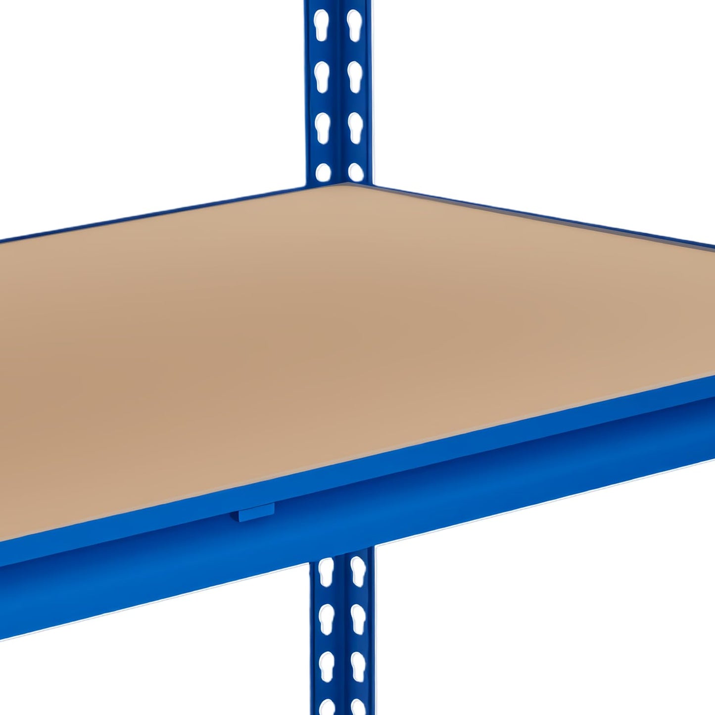 5 Tier Shelving Unit, 500 Lbs Per Shelf, 60" W x 24" D x 71" H Industrial Storage with Adjustable Steel Shelves for Garage, Warehouse, Kitchen, Pantry, Blue