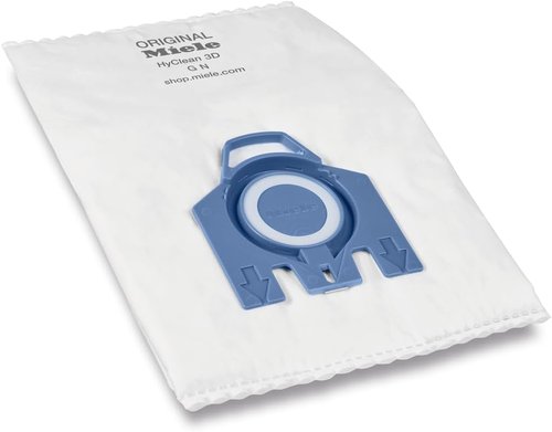Miele Original Performance Pack Vacuum Cleaner Bags - 16 HEPA AirClean Bags for C2, C3, S8, S5, S2 Models