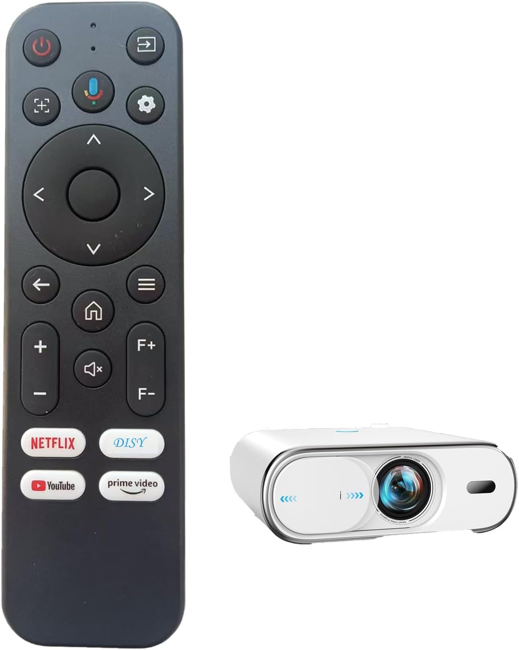 RUOYINKE E30Max Voice Remote Control Compatible for Sovboi Projector