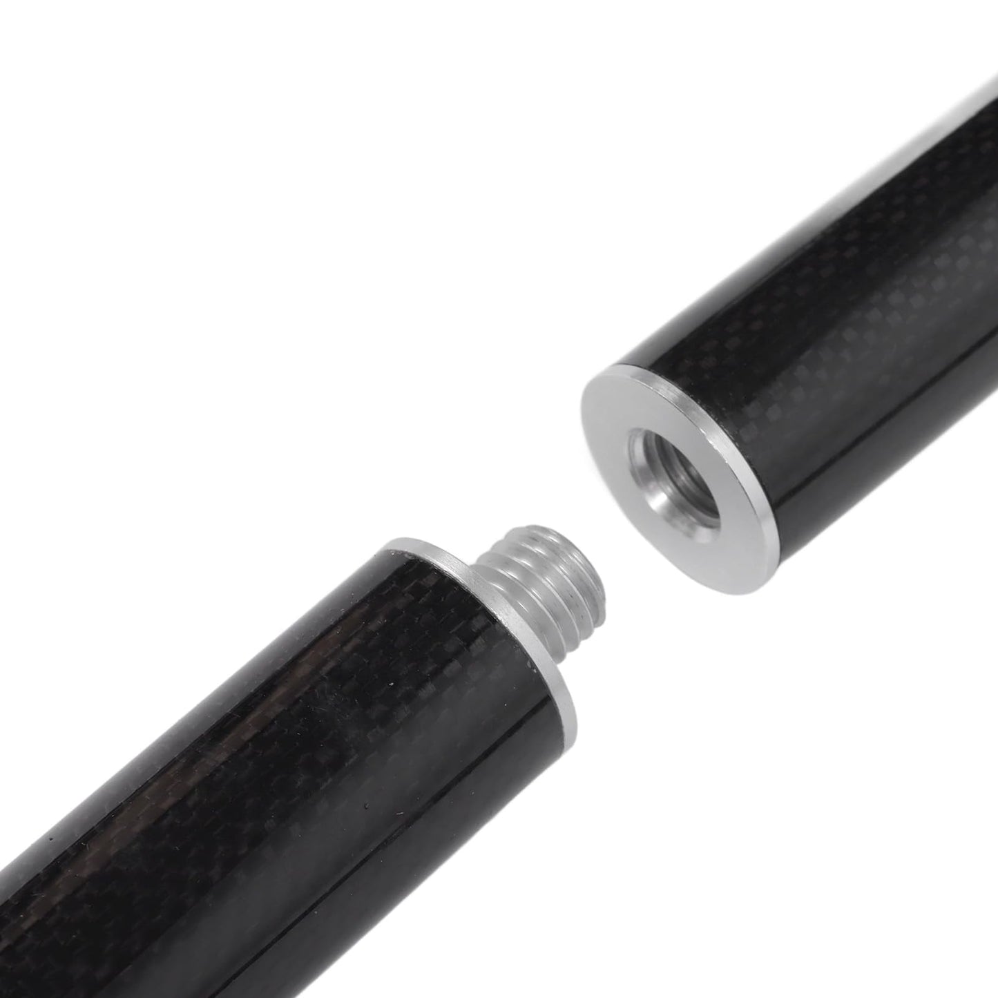 Land Surveying Equipment 4 Section Survey Pole 2 Meter 4 Section Survey Pole RTK Carbon Fibre Surveying Prism Pole with Level Bubble 0mm Constant