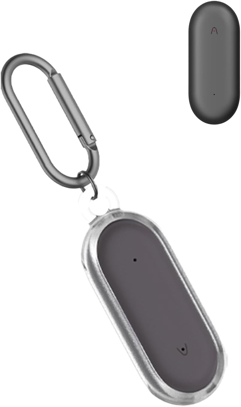 BOVUGAC Case for PLAUD NotePin AI Voice Recorder, TPU Hard Protective Shockproof Cover for PLAUD NotePin Recorder