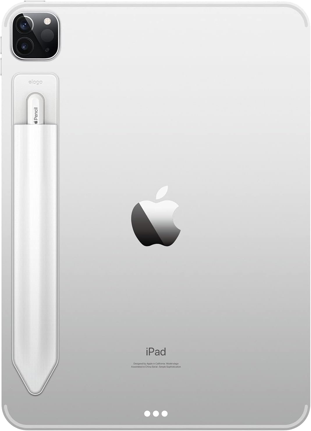 elago (1st 2nd Pencil Holder Compatible With Apple Pencil Pro & Generation) and USB-C - Strong Adhesive Sleeve, PU