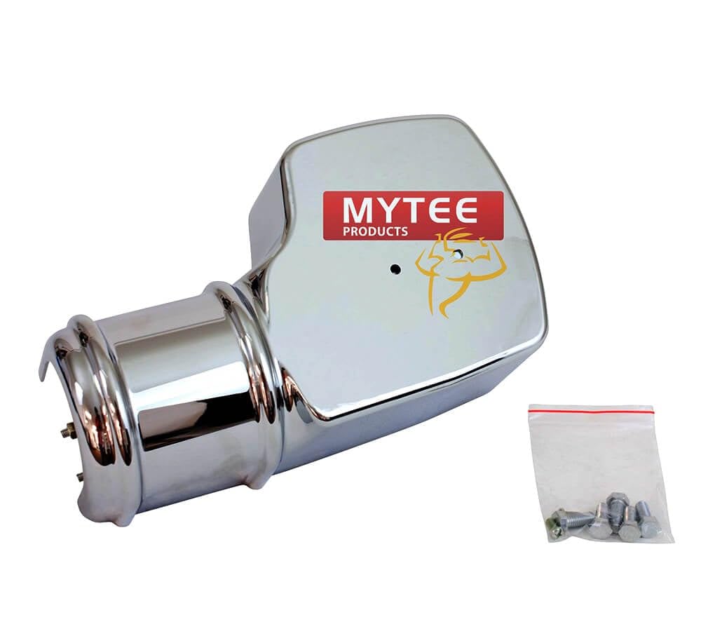Mytee Products 900W 90:1 Tarp Motor for Dump Truck Tarp Systems with Chrome Cover 12VDC / 43 AMPS / 50 RPM (1 Year Warranty)