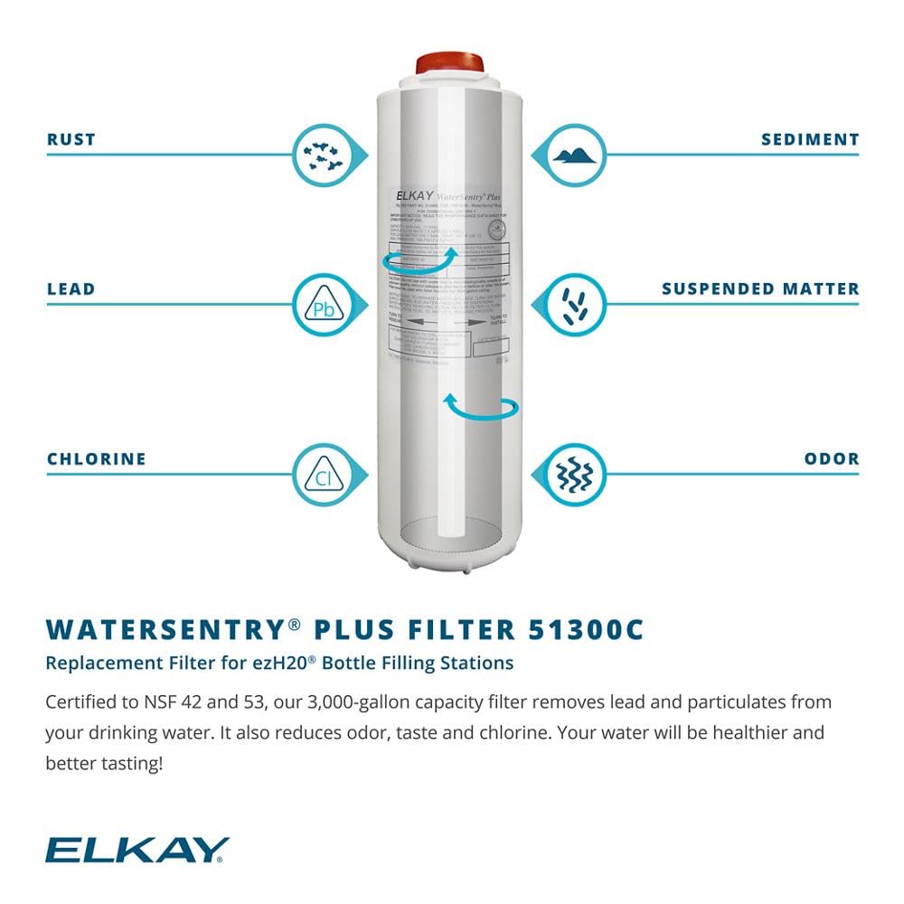 Elkay LBWDC00WHC Water Dispenser, Aspen White