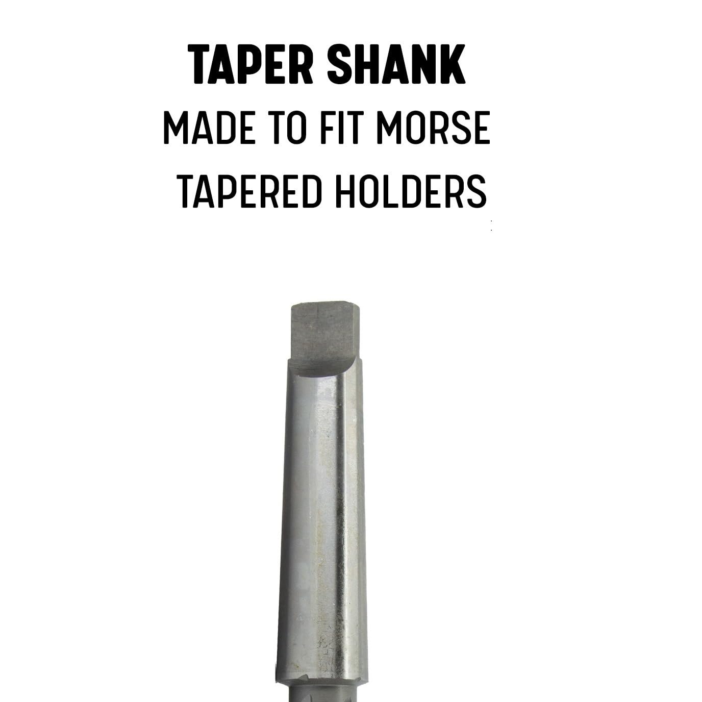 Drill America 1-1/2" High Speed Steel Taper Shank Machine Expansion Reamer, DWR Series