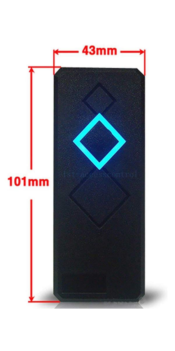 MENGQI-CONTROL Electric Strike Lock Complete TCP/IP Network Single Door Access Control Board System Kits with 110V Metal Power Supply RFID Reader+Exit Button Phone APP remotely Open Door