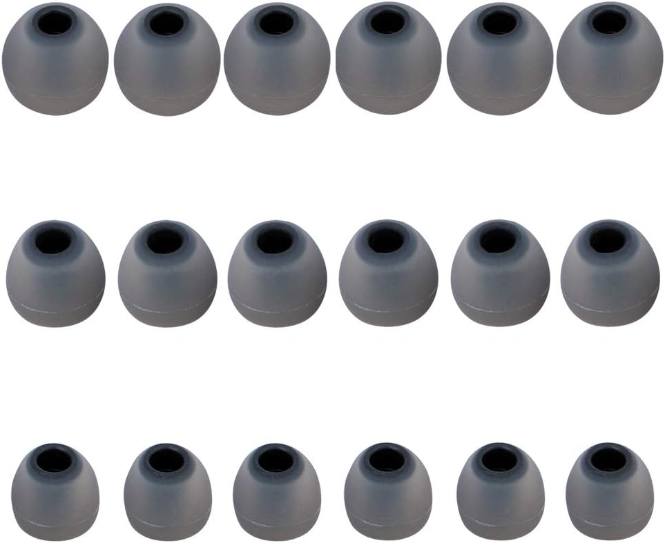 Brandless 9 Silicone Earbud Tips Replacement Earbuds Cap Eartips Tips Eargels Pairs S M L