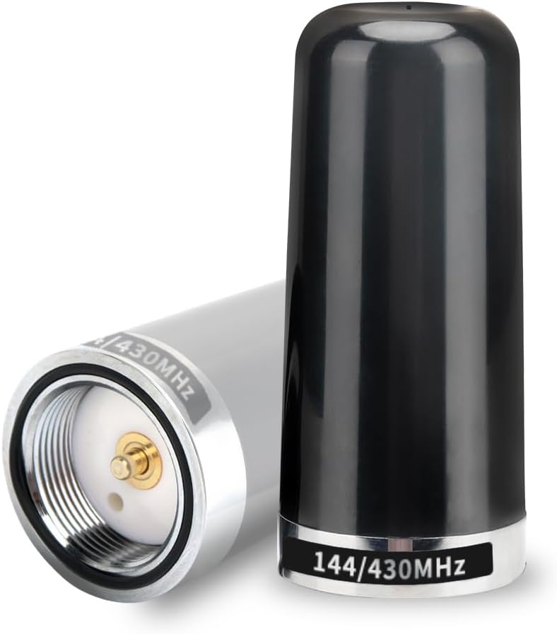 WaurpHud 136-174MHz 400-470MHz GMRS Antenna Mobile Ham Radio Antenna Dual Band VHF UHF NMO Connection for Car Truck