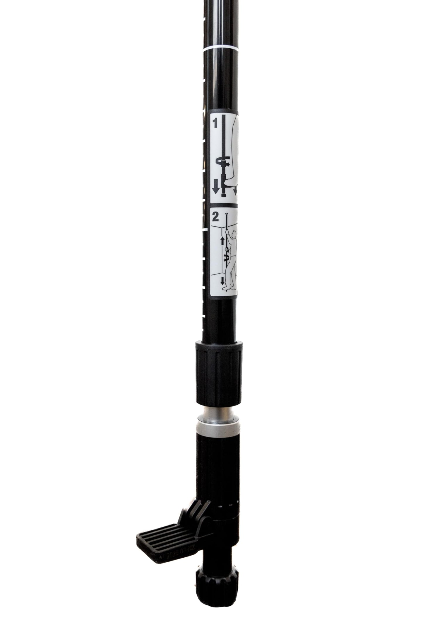 Plott 12-Foot Modular Laser Pole – Lightweight Aluminum, Extendable to 13.5 Feet, with Bubble Level & Carrying Bag – PLP12