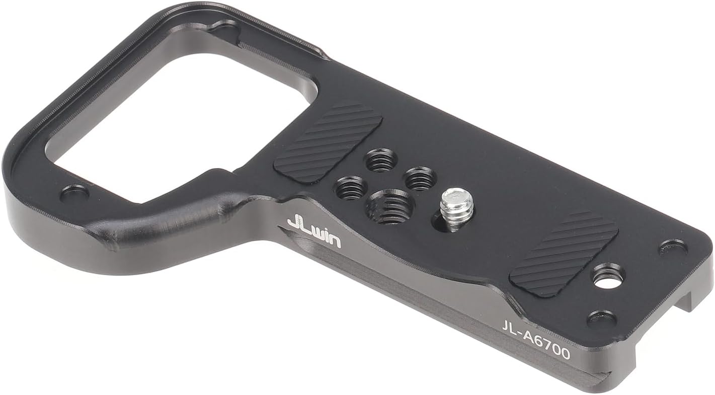 FocusFoto A6700 ILCE-6700 Quick Release Baseplate QR Plate Mount for Sony Alpha Mirrorless Camera, Compatible