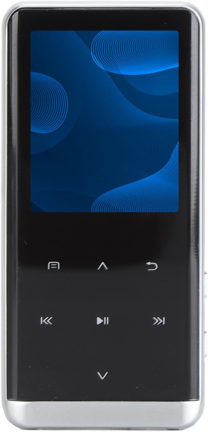 Semme MP3 .5in 3D 4GB (8G) Portable Player with Screen HiFi Sound Stereo E Book Functionality for Home Outdoor Travel