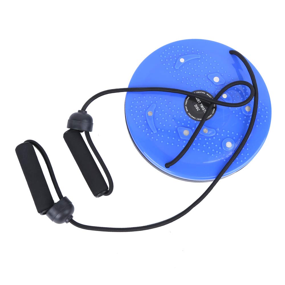 Twisting Waist Disc, Waist Sculptor Twister Board Core Twister Board Body Shaping Aerobic Exercise Fitness Machine Rotating Female Trainer Twist with Pull Rope for Home Office Slimming Foot Massage