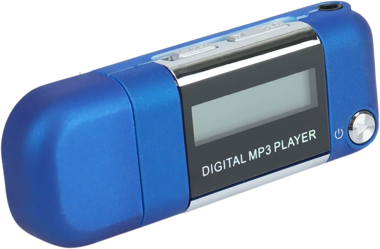 Lizusidtsy Mp3 4GB 500179214A1 Player U Disk Music Player Supports Replaceable AAA Battery, Recording (Blue)