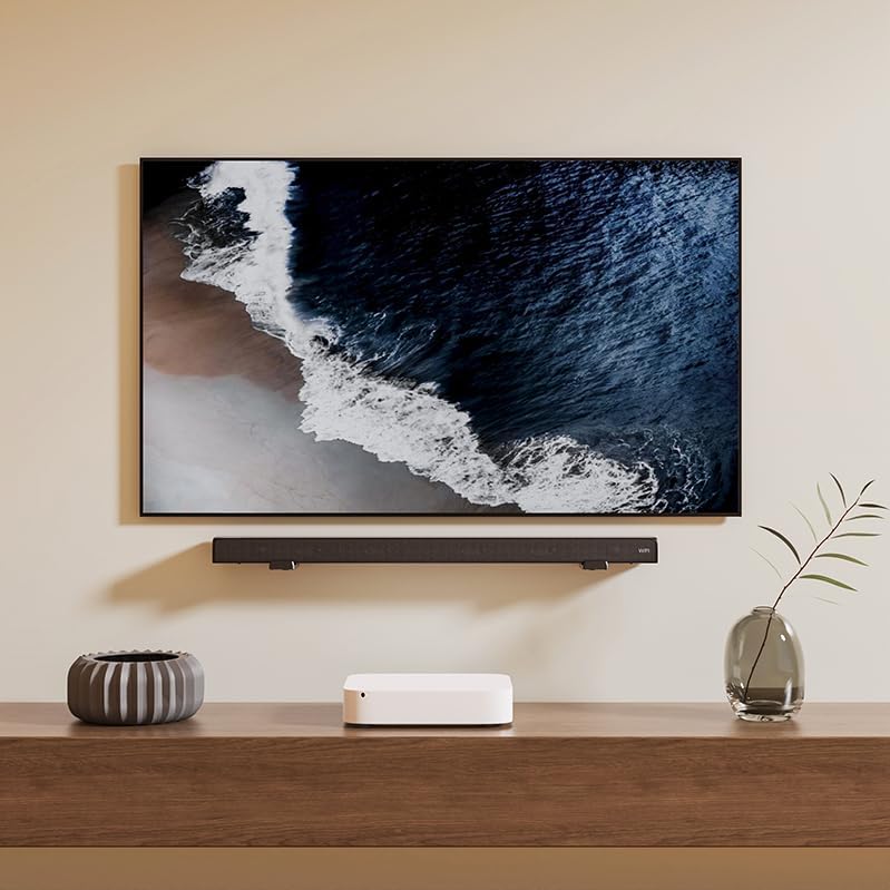 ETHU 44 LBS 4"-7" Universal Sound Bar Mounts Under TV, Heavy-Duty Soundbar Wall Mount with Capacity, Under TV Sound Bar